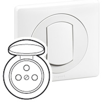 Legrand 067811 Панель лиц Роз 2К+З IP44 фр.ст.