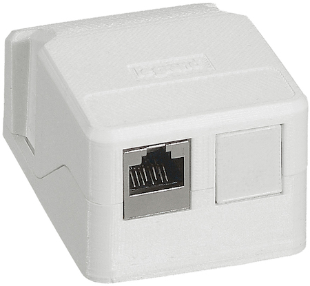 Legrand 632779 Короб 1-2 RJ45 Keystone MSC