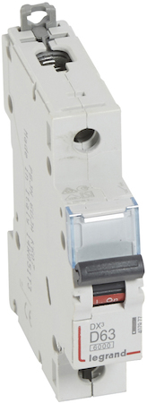 Legrand 407977 Авт.выкл.DX3 1П D63A 6000/10kA