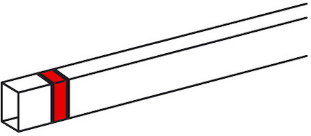 Фото Legrand 638186 Metra Накладка на стык мини-канала 40x40мм