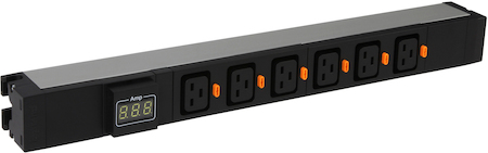 Legrand 646844 6хC19 +амп. PDU 19"