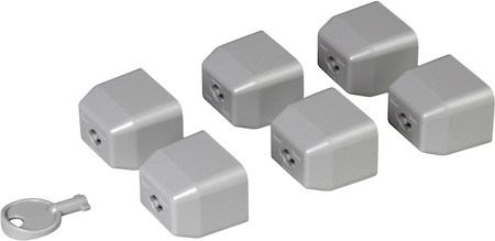 Legrand 646895 6 крышек д/блок. C19 + ключ