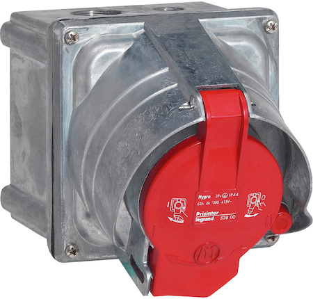 Legrand 053800 Роз.встр.Hyp Pr IP44 3К+З 400v 63А