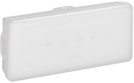 Legrand 661434 B65 LED 1ч-350Лм пост/непост