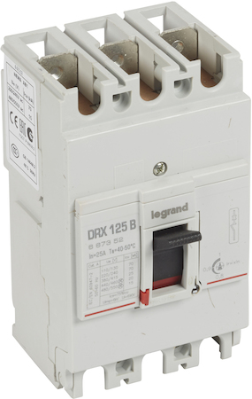 Legrand 667352 DRX 125 ТМ/настр 3П 25А 25кА