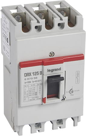 Legrand 667358 DRX 125 ТМ/настр 3П 100А 25кА