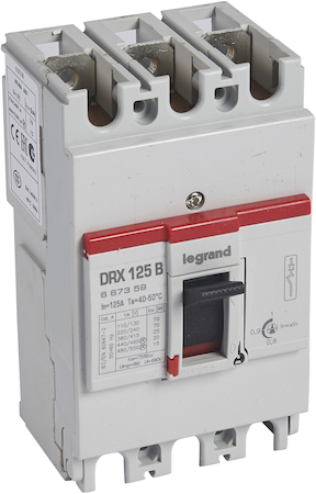 Legrand 667359 DRX 125 ТМ/настр 3П 125А 25кА