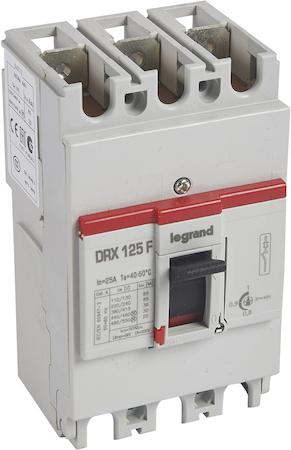 Legrand 667370 DRX 125 ТМ/настр 3П 16А 36кА