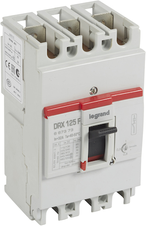 Legrand 667373 DRX 125 ТМ/настр 3П 32А 36кА
