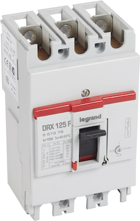 Legrand 667378 DRX 125 ТМ/настр 3П 100А 36кА