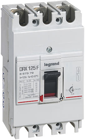 Legrand 667379 DRX 125 ТМ/настр 3П 125А 36кА