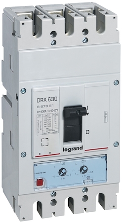 Legrand 667651 DRX630 ТМ 400A 3П 36кА настр