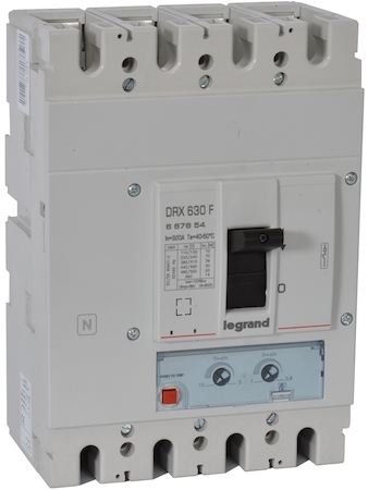 Legrand 667654 DRX630 ТМ 320A 4П 36кА настр