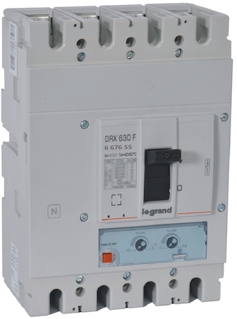 Legrand 667655 DRX630 ТМ 400A 4П 36кА настр