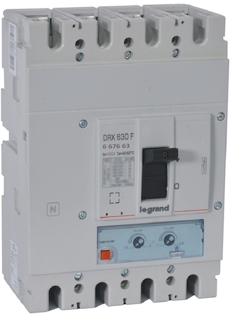 Legrand 667663 DRX630 ТМ 400A 4П 50кА настр
