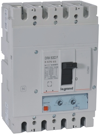 Legrand 667665 DRX630 ТМ 630A 4П 50кА настр
