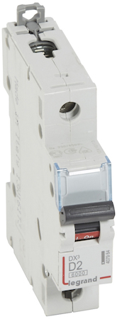 Legrand 407964 Авт.выкл.DX3 1П D2A 6000/10kA
