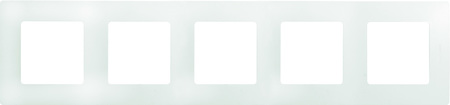 Legrand 672505 Рамка 5п БЕЛ ETIKA