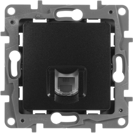 Legrand 672640 Розетка RJ11 АНТР ETIKA
