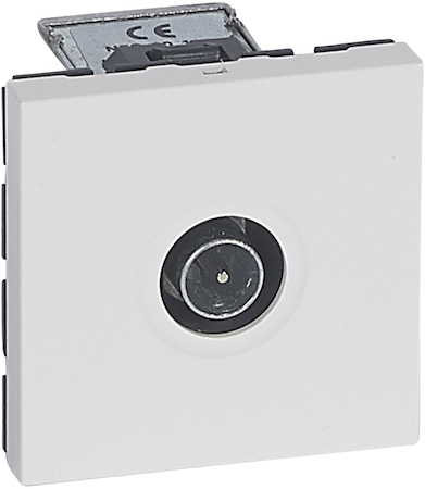 Legrand 677138 Mosaic розетка TV оконечная