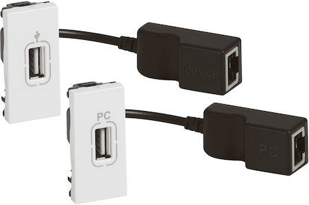 Legrand 078748 USB усилитель 1М бел MSC