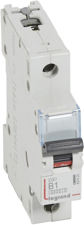 Legrand 407425 Авт.выкл.DX3 1П B1A 6000/10kA