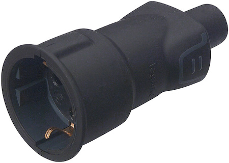 Legrand 050197 Розетка 2К+З черная