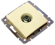 Legrand 694345 Розетка ТV 2400мГц(Алюм)