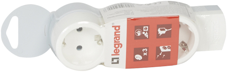 Legrand 695004 Удлинитель 3X2К+З без кабеля