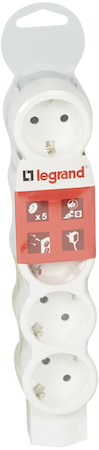 Legrand 695014 Удлинитель 5X2К+З без кабеля