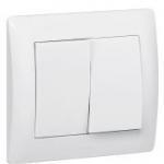 Legrand 696864 Выкл. двойной Galea, titanium