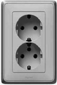 Legrand 694202 Розетки со шт.2х2К+З SUNO бел.