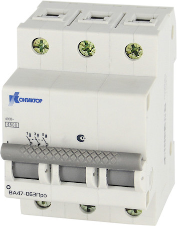 Legrand 7000147 ВА47-063Про, 3P, 20A, Icu-4,5kA, х-ка С