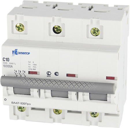 Legrand 7000341 ВА47-100Про, 3P, 16A, Icu-10kA, х-ка С