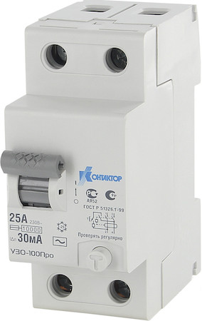 Legrand 7000521 УЗО-100Про, 2P, 25A, Idn-100mA, тип AC