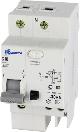 Legrand 7000670 АВДТ-063Про, 1P+N, 10А, Idn-30mA, тип А