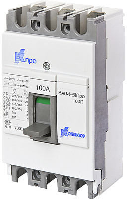 Legrand 7001008 ВА04-31 Про, 3Р, 80А, Icu-10kA (125C)