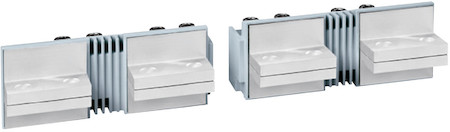 Legrand 7007154 Комплект расшир. контактов (шаг 116,5мм) для присоединения "плашмя" стац. исп. Протон 25
