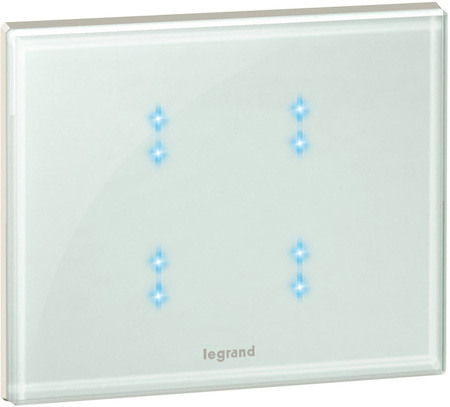 Legrand 067572 KNX CLN управл.мех.2мод.белый