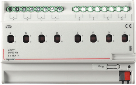 Legrand 002681 KNX Активатор реле 8х16А
