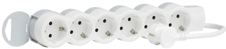 Legrand 695016 Удлинитель 6X2К+З 1,5 м.