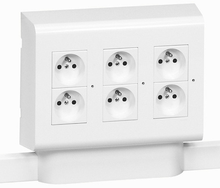 Legrand 031622 Mosaic Рамка вертик. 3х4м