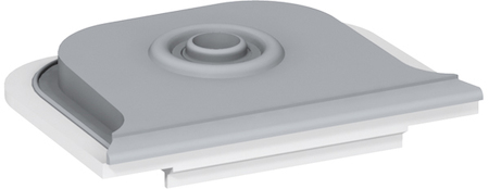 Legrand 069596 Plexo Заглушка, серый