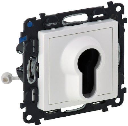 Legrand 752125 VLN-l БЕЛ Выкл ключом 2 поз