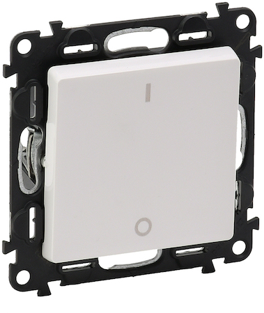 Legrand 752402 VLN-l БЕЛ Выкл 2-полюсный 16АХ