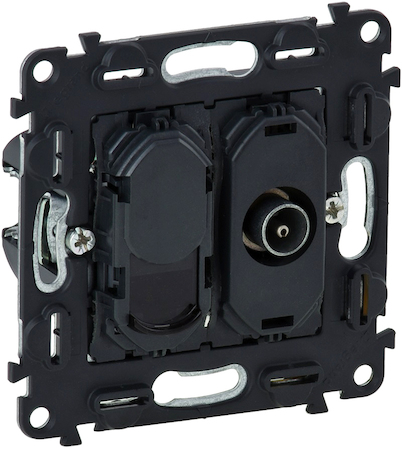 Legrand 753055 VLN Розетка TV+RJ45 Cat6 UTP