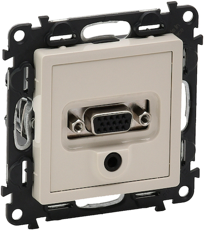 Legrand 753270 VLN-l СЛК Роз HD15-Jack 3,5мм