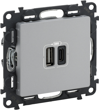 Legrand 753306 Vln-l АЛЮ Зарядка USB A-C