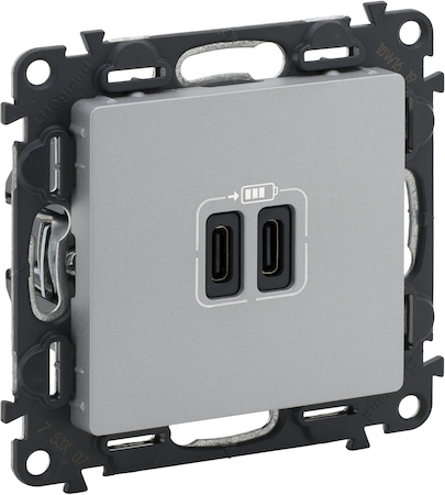 Legrand 753307 Vln-l АЛЮ Зарядка USB C-C