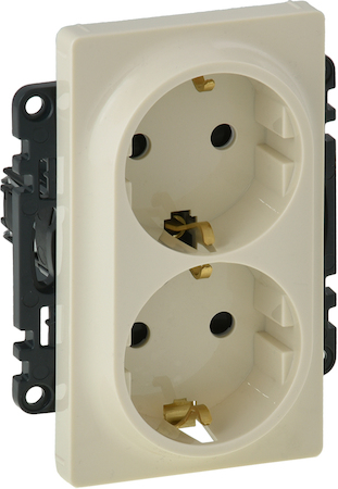 Legrand 753526 VLN-l СЛК Роз 2-я 2К+З с/шт
